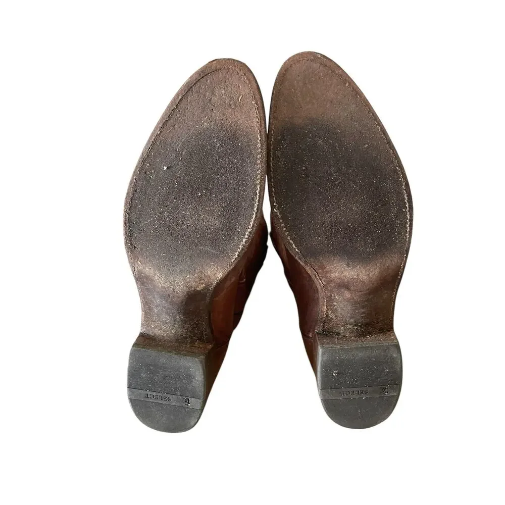Lucchese Bart Western cowboy boots Size:14D